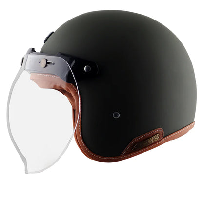 Axor Retro Jet Helmet Dull Battle Green
