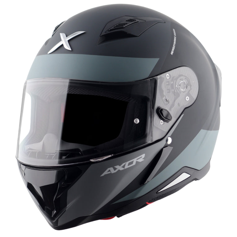 Axor Hunter Turbo Helmet Dull Black Grey