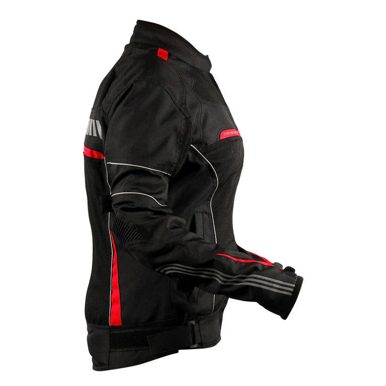 Axor Diva Women's Jacket Black Red