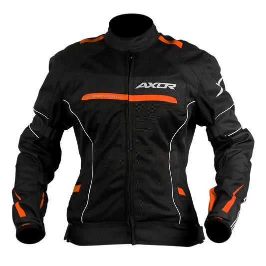 Axor Diva riding Jacket Black Orange