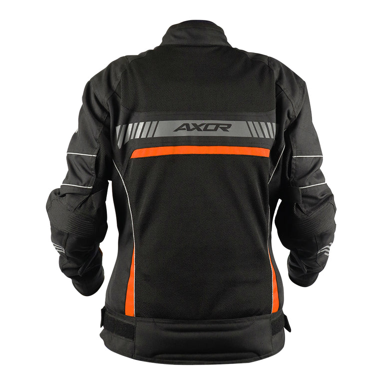 Axor Diva riding Jacket Black Orange
