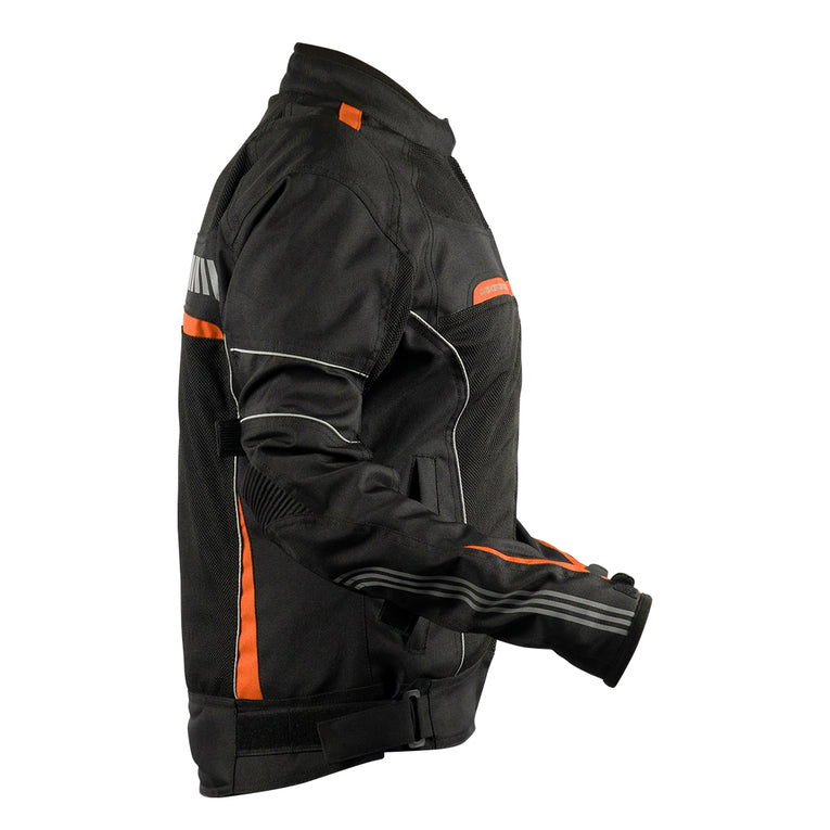 Axor Diva riding Jacket Black Orange