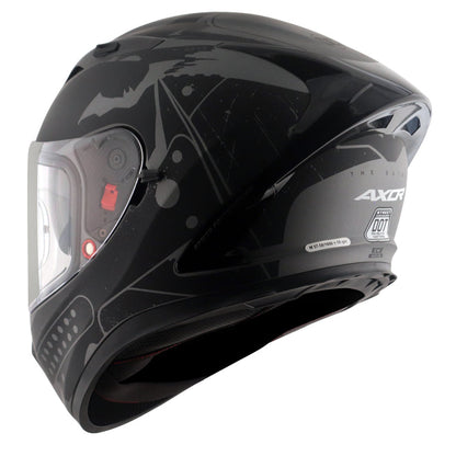 AXOR Street DC Batman Helmet Dull Anthracite Black