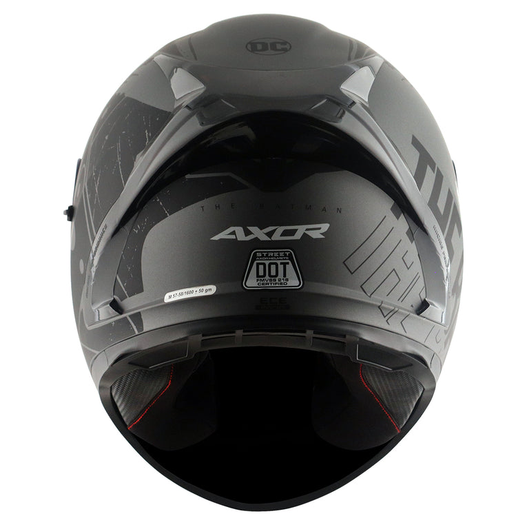 AXOR Street DC Batman Helmet Dull Anthracite Black