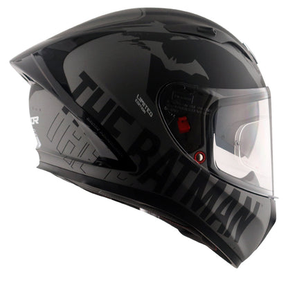 AXOR Street DC Batman Helmet Dull Anthracite Black