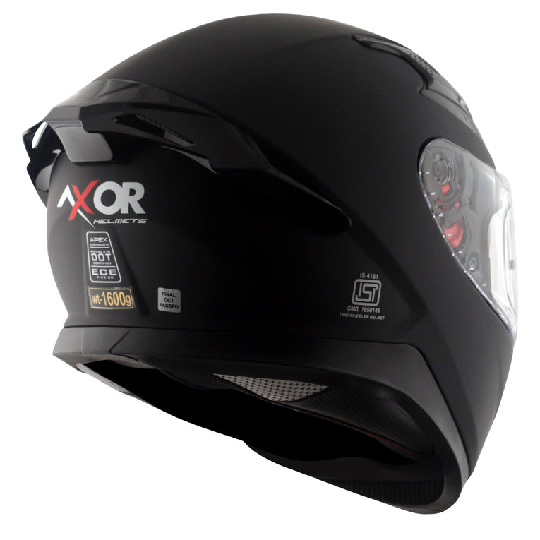 Axor Apex Solid Color Helmet DULL BLACK