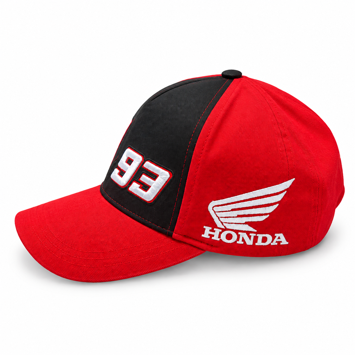 Honda 93 Red & Black Racing Printed Cap