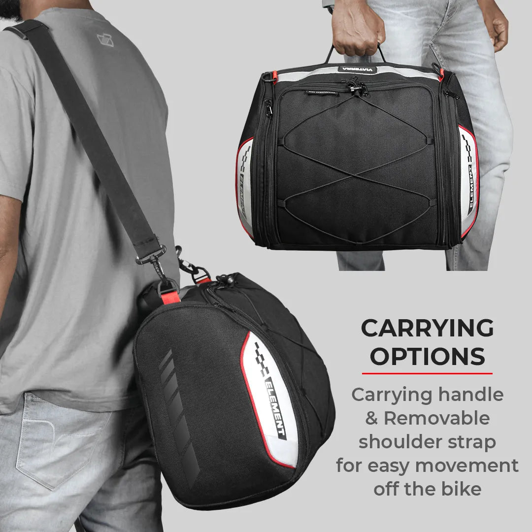 VIATERRA ELEMENT - UNIVERSAL MOTORCYCLE TAILBAG
