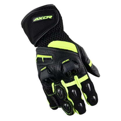 Axor Gator Riding Glove Black Neon Green