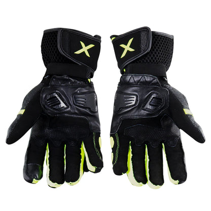 Axor Gator Riding Glove Black Neon Green