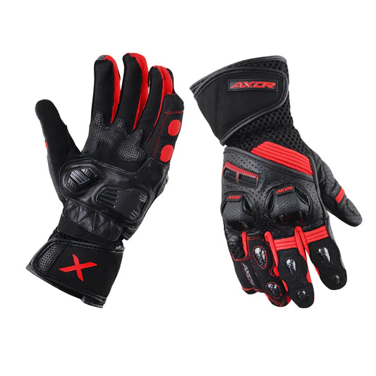 Axor Gator Riding Glove Black Red