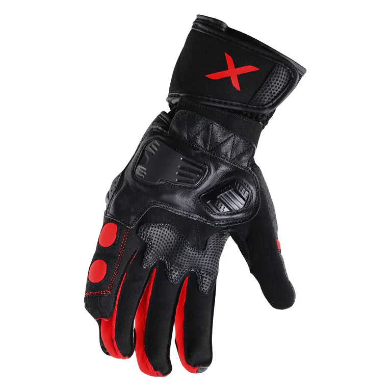 Axor Gator Riding Glove Black Red