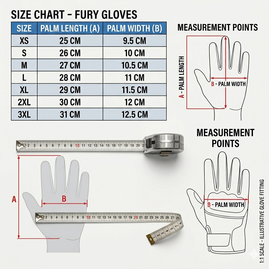 Light Fury Racing Gloves