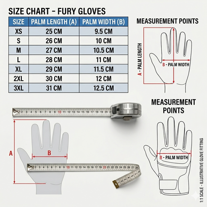 Light Fury Racing Gloves