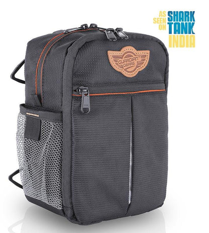 Guardian Gears Dragon Sling Bag, Waist Bag, Thigh Bag for Motorbiking, Trekking, Hiking, Camping and Travel with Waterproof Rain Cover