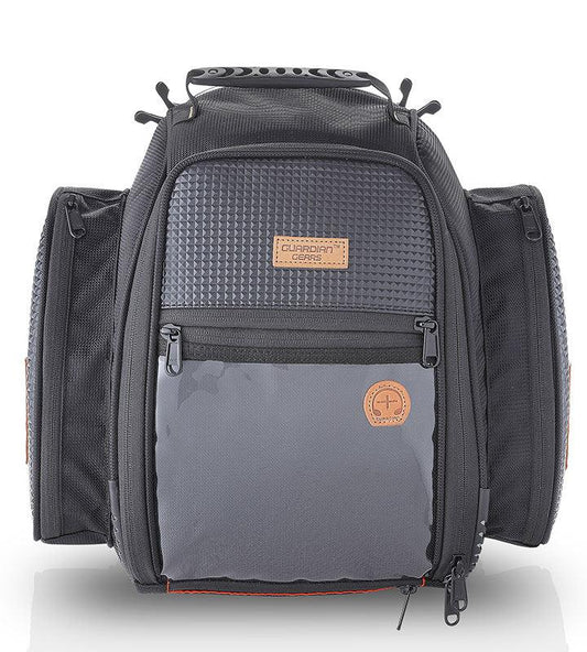 Guardian Gears Jaws Magnetic 28L Tank Bag – Secure Fit & Expandable. Rain Cover Included.