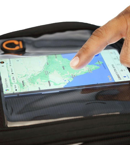 Guardian Gears Shark Mini Universal 18L Tank Bag. A Compact Touring Tank Bag for India. Rain cover included