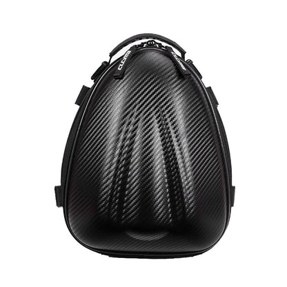 CUCYMA CB-1902 Multifunctional Carbon Fiber Motorcycle Tail Bag Waterproof Rear Seat Luggage & Saddlebags Universal Backpack