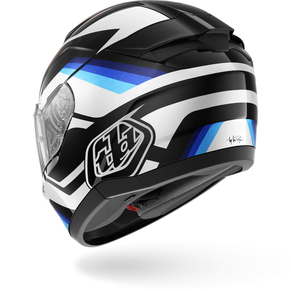 SHARK Ridill 2 Gloss Apex Black White Blue Helmet
