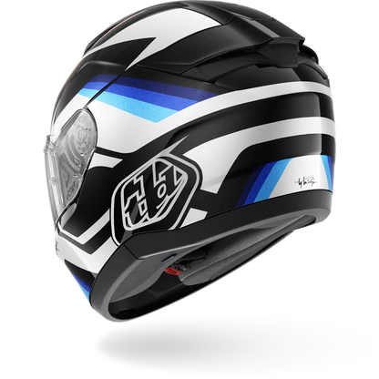 SHARK Ridill 2 Gloss Apex Black White Blue Helmet