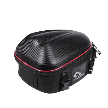CUCYMA CB-1902 Multifunctional Carbon Fiber Motorcycle Tail Bag Waterproof Rear Seat Luggage & Saddlebags Universal Backpack