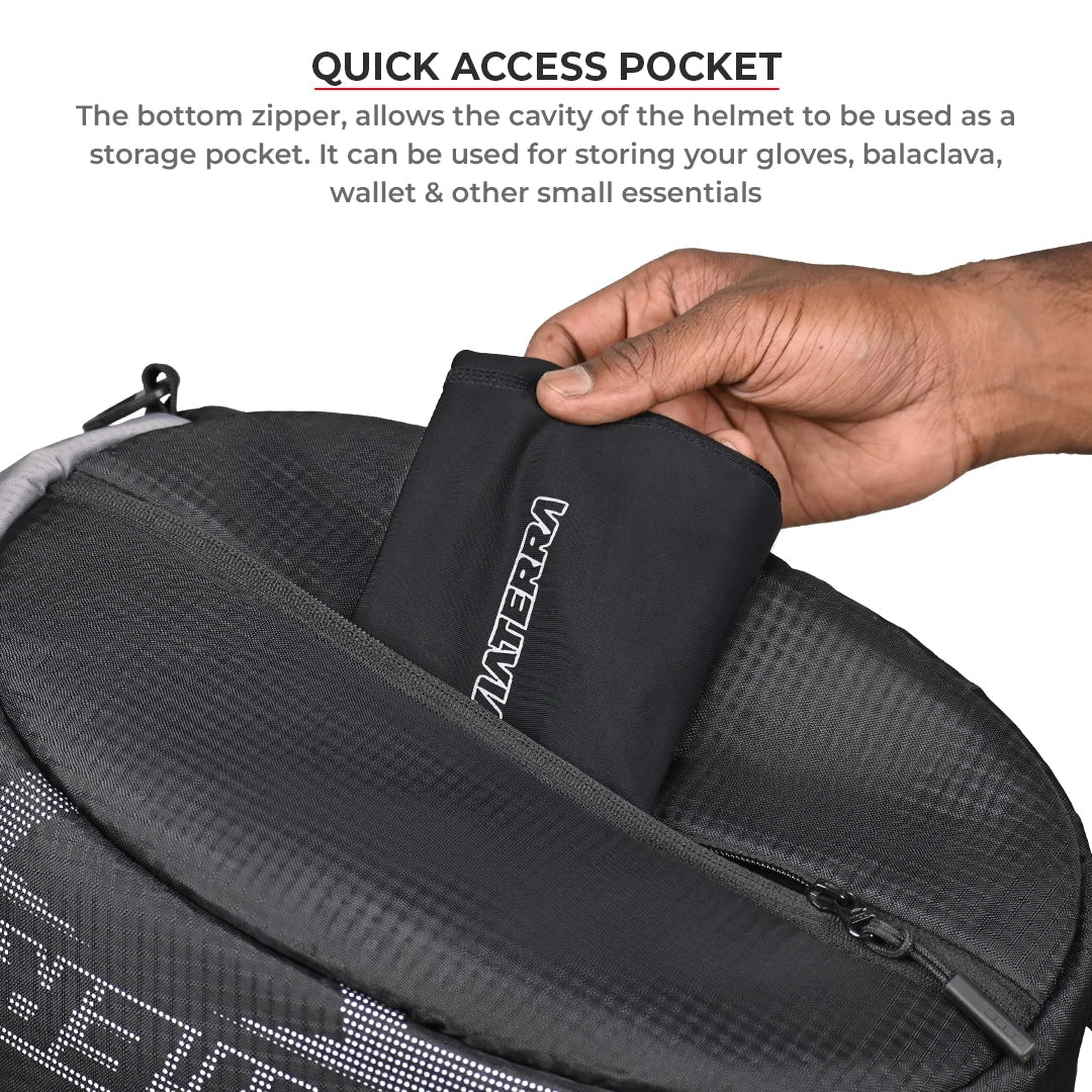 VIATERRA ESSENTIALS MOTORCYCLE HELMET BAG