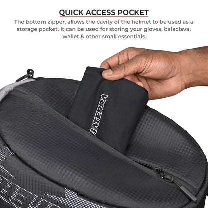 VIATERRA ESSENTIALS MOTORCYCLE HELMET BAG