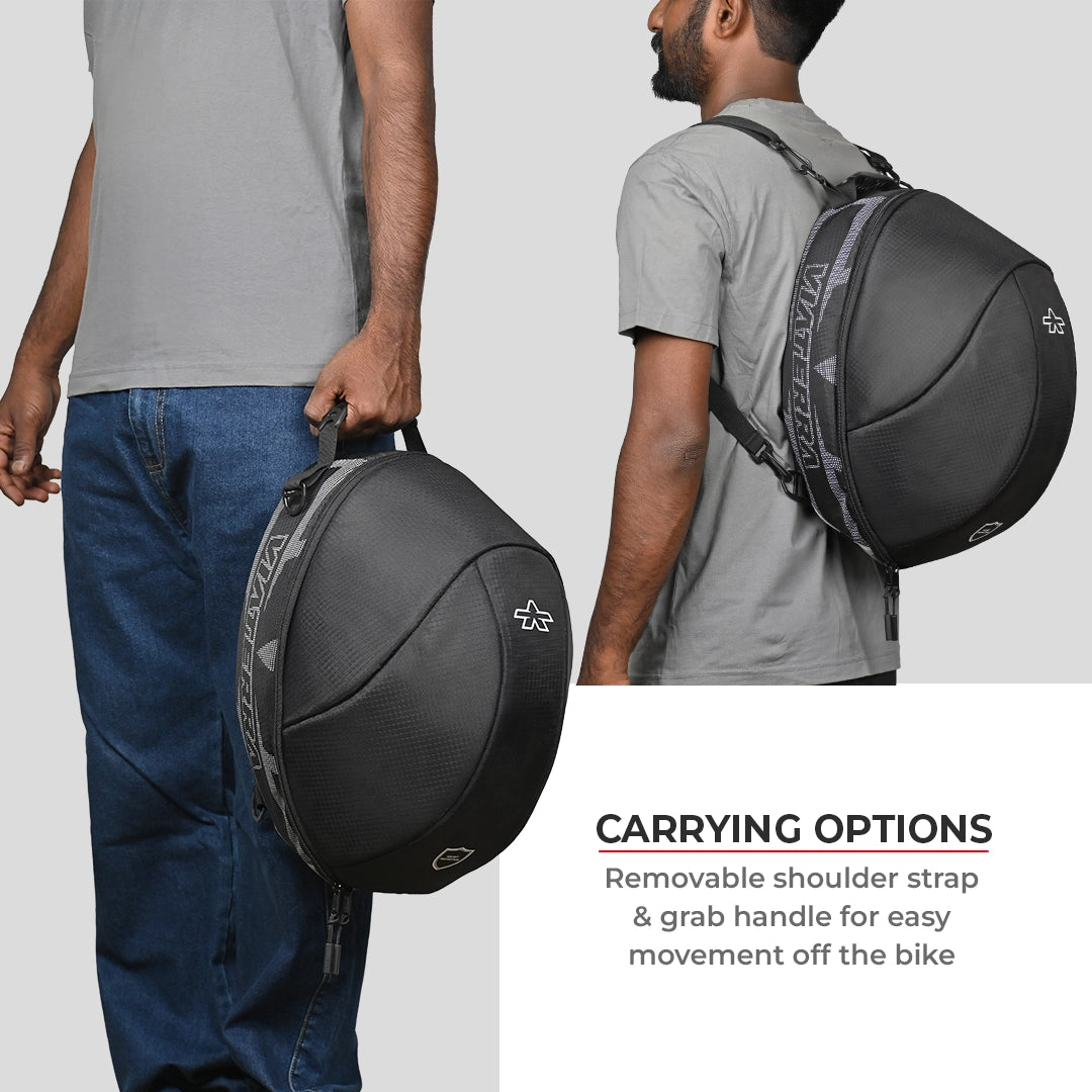 VIATERRA ESSENTIALS MOTORCYCLE HELMET BAG