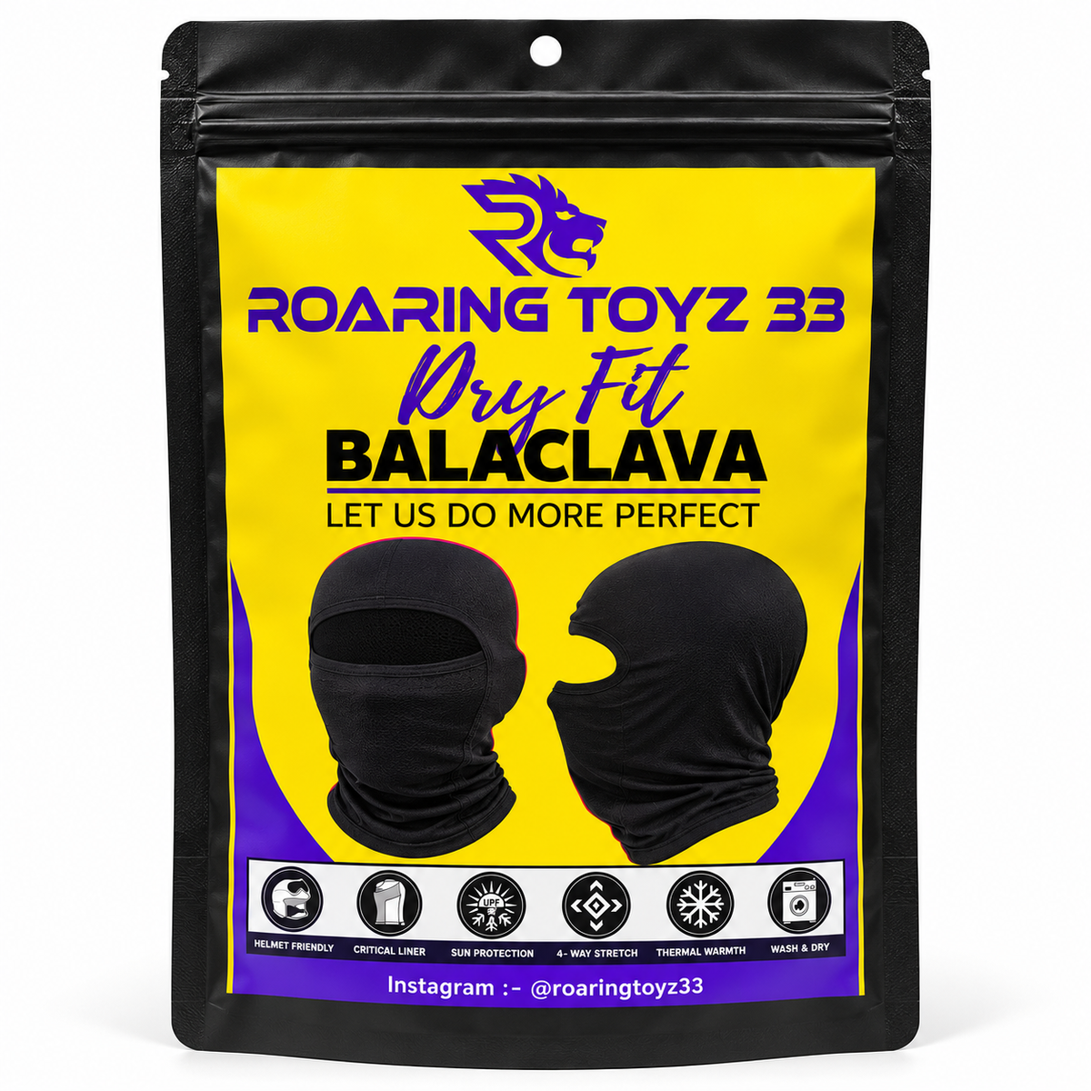 Roaring toyz 33 Dry Fit Balaclava