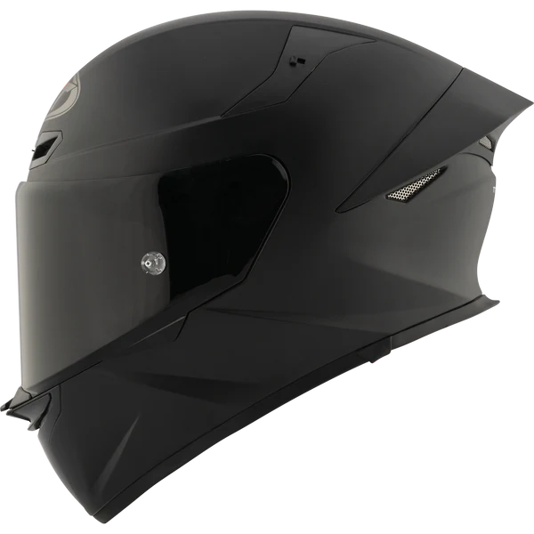 KYT TT Revo Plain Black Matt Helmet