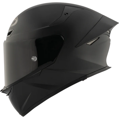 KYT TT Revo Plain Black Matt Helmet