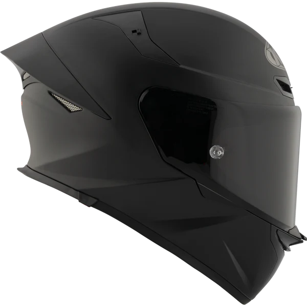 KYT TT Revo Plain Black Matt Helmet