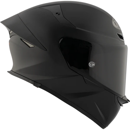 KYT TT Revo Plain Black Matt Helmet