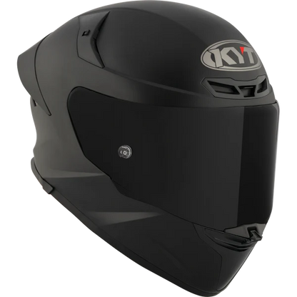 KYT TT Revo Plain Black Matt Helmet