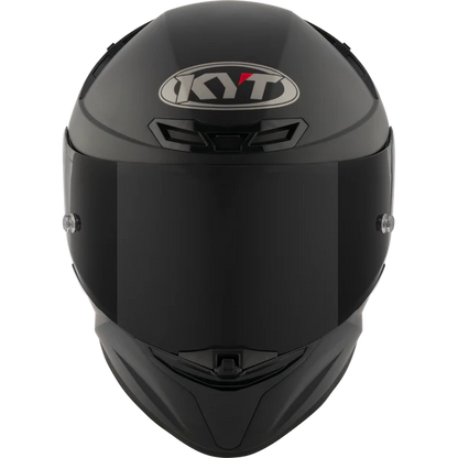 KYT TT Revo Plain Black Matt Helmet