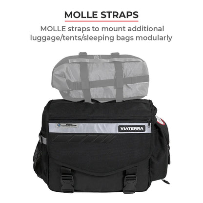 VIATERRA LEH - 100% WATERPROOF MOTORCYCLE SADDLEBAGS
