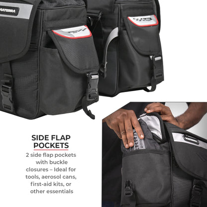 LEH MINI 100% WATERPROOF SADDLEBAGS