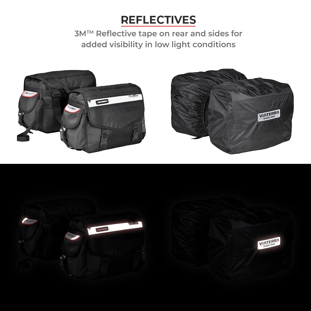 LEH MINI 100% WATERPROOF SADDLEBAGS