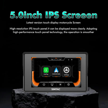 Simtac motorcycle GPS CarPlay & Android Auto system – M2