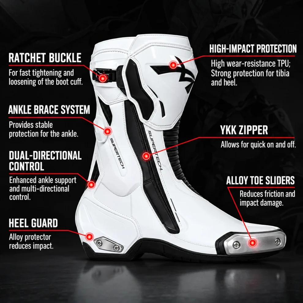 Mocha Knight Riding Boots SHK109