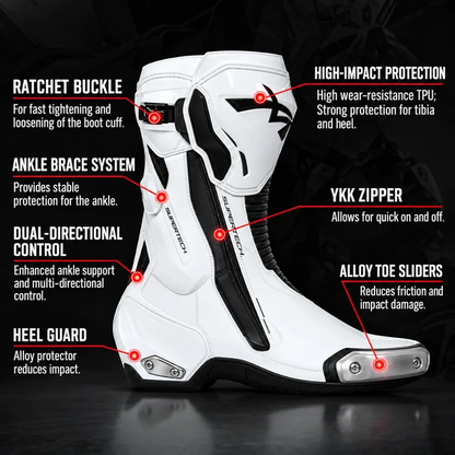 Mocha Knight Riding Boots SHK109