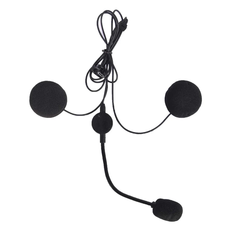 LGP F20 Pro Helmet Bluetooth Headset for Bike Riders, Bluetooth 6.1, Two-Person Intercom, Music Sharing, 1000mAh Battery, RGB Lights