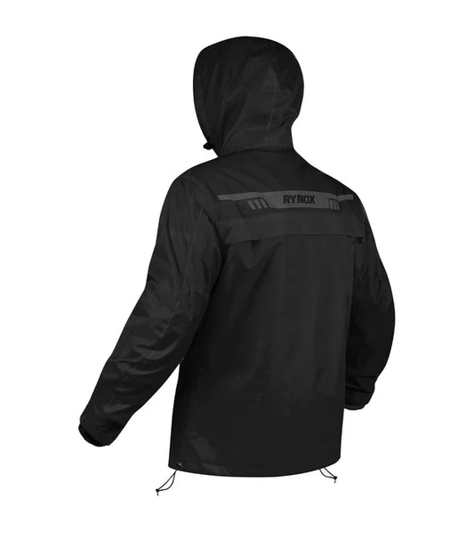 RYNOX H2GO PRO 3 RAIN JACKET BLACK