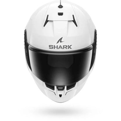 Shark D-SKWAL 3 Helmet Blank White Azur White