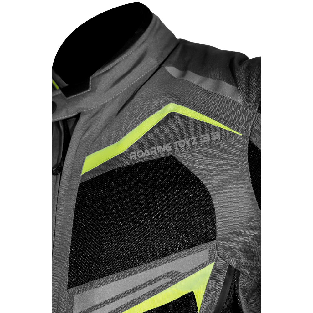 Roaring Toyz 33 Hydra Tourer Pro Jacket Grey Neon