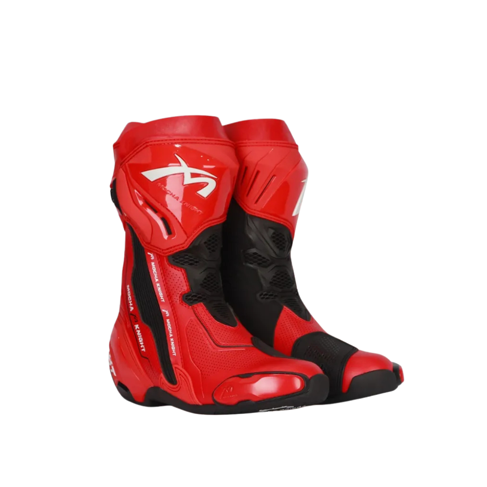 mocha knight boots