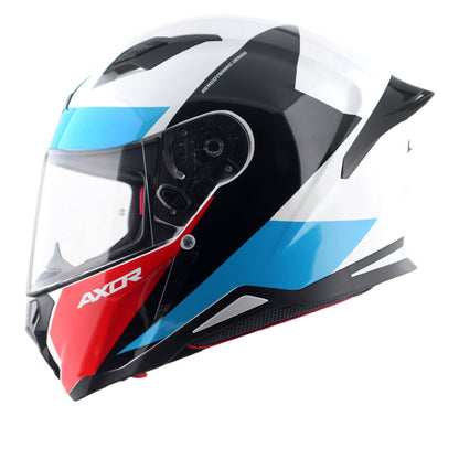 Axor Hunter Turbo Helmet White Red