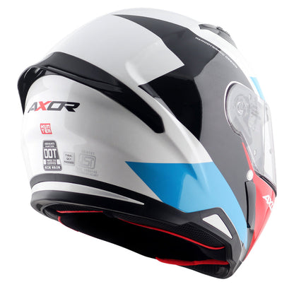 Axor Hunter Turbo Helmet White Red