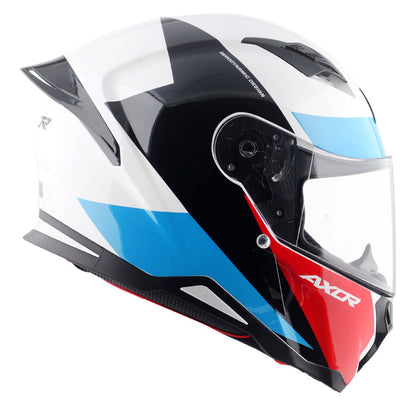 Axor Hunter Turbo Helmet White Red