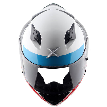 Axor Hunter Turbo Helmet White Red